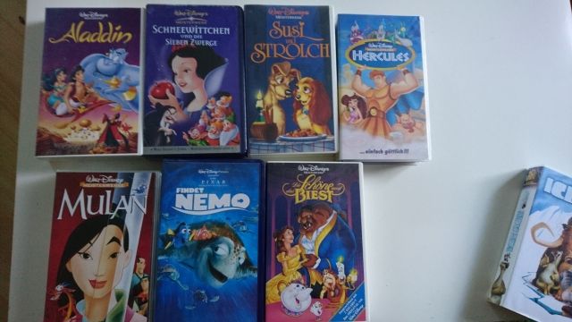 Disney VHS Kassette  - Postkarten Filme Fotos - Kaltenkirchen