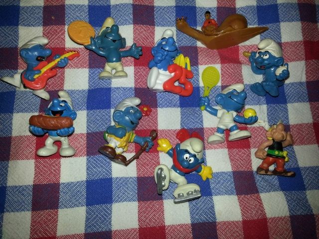 Schlümpfe Schleich - Spielzeug Sammlungen - Bischofsgrün