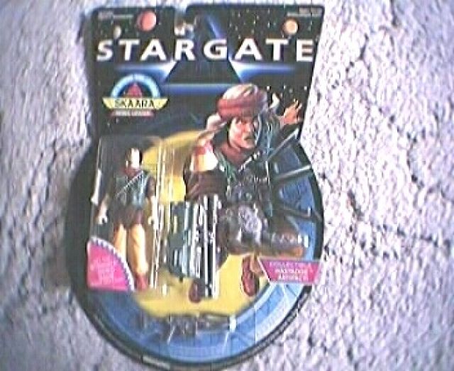 STARGATE Skaara Action-Figur  1994  - original verpackt auf Blisterkarte - Fanartikel - Krefeld