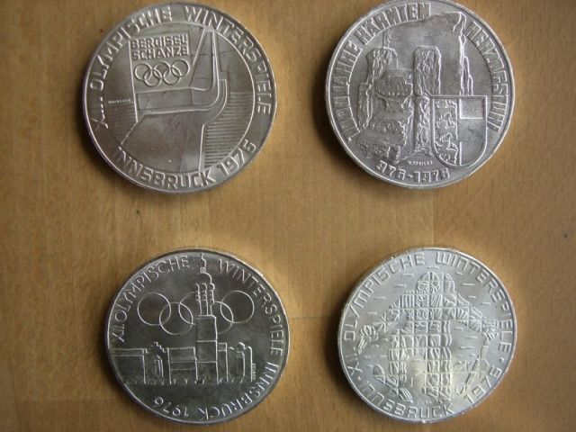 100 Schilling Silbermünzen von 1976 - Muenzen - Luxemburg
