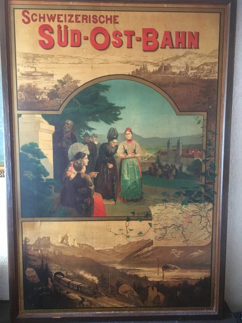 SOB Werbeplakat - Sonstige Antiquitaeten - einsiedeln