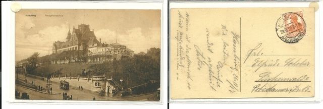 Postkarte Hamburg Navigationsschule 1917 - Postkarten Filme Fotos - Hamburg
