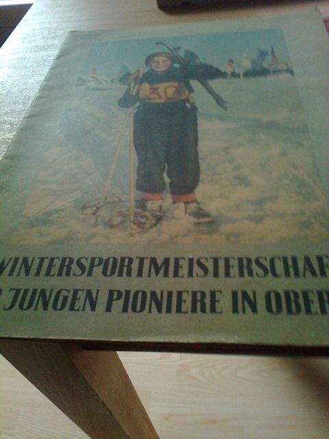Wintermeisterschaften der Pioniere in Oberhof 1952 - Ostalgie - Erfurt