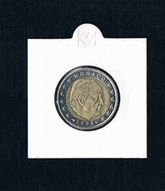 MONACO 2 Euro Kursmünze 2002 Erhaltung Vorzüglich . - Muenzen - velbert
