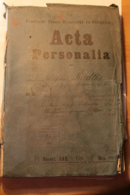 Personalakte von 1893 - Sonstige Antiquitaeten - Hermannsburg