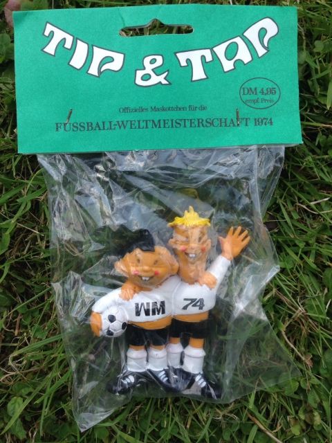 Tip und Tap WM Maskottchen  74 - Fanartikel - Mönchengladbach