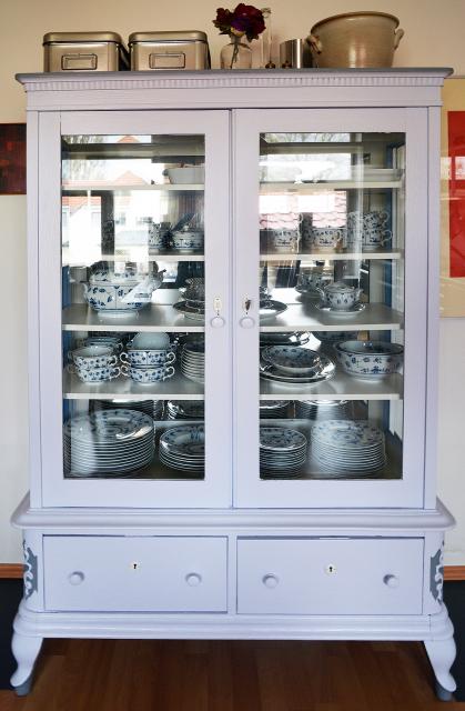 Verkaufe kostbares Geschirr im passenden Jugendstil Spiegelschrank - Komplettang - Glas Porzellan Antiquarisch - Bruchhausen-Vilsen