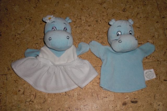 Happy Hippo Maxi Ei Handpuppen - Ueberraschungseier Figuren - salzgitter