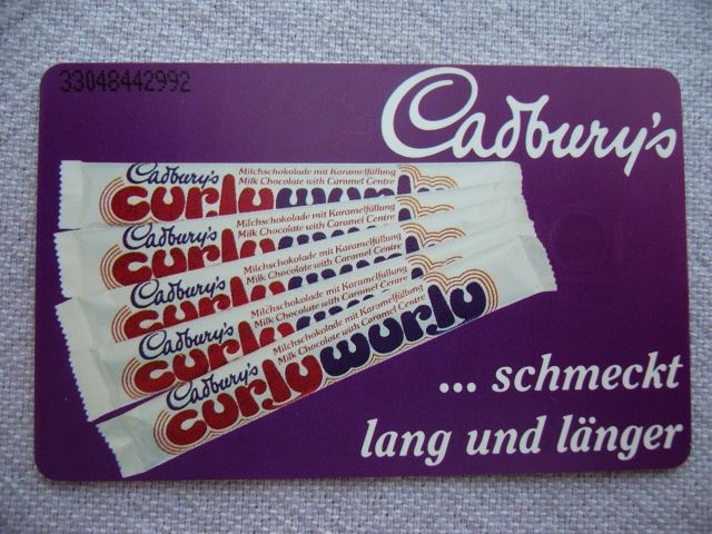 Telefonkarte CADBURY S - Telefonkarten - Bad Essen
