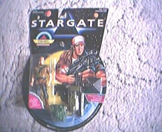 STARGATE Daniel Action-Figur  1994  - original verpackt auf Blisterkarte - Fanartikel - Krefeld