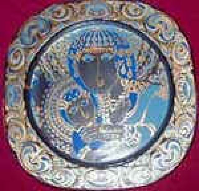 6 Rosenthal Weihnachtsteller aus Glas von Björn Wiinblad 1976-1981 - Glas Porzellan Antiquarisch - Erkelenz