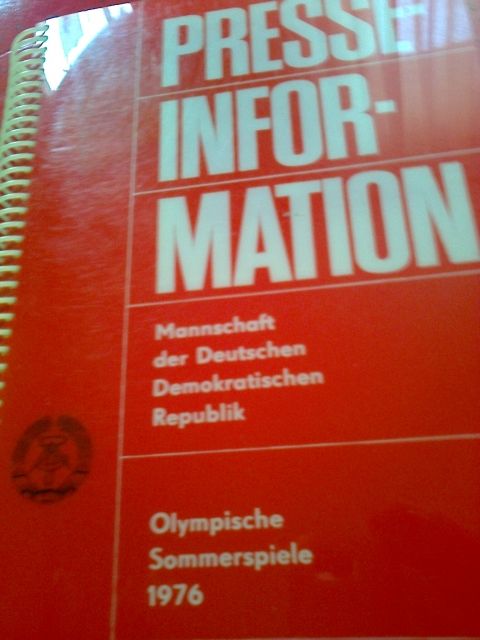 Olympische Spiele 1976 - Ostalgie - Erfurt