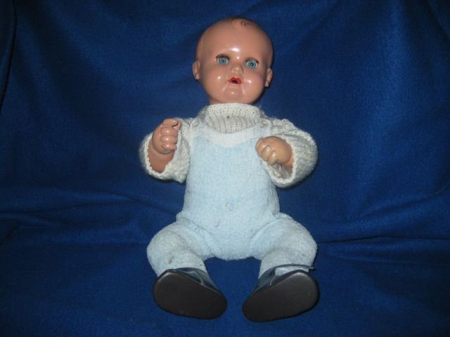 Schildkrötpuppe 40, ca. von 1960, 40cm - Spielzeug Sammlungen - Denzlingen