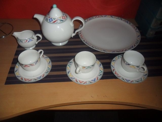 Villeroy & Boch Indien Look   - Glas Porzellan Antiquarisch - 66538 nk